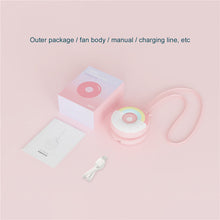USB Portable Macaron Mini Handheld Fan