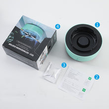 Portable Smoke Removal Air Purifier Ashtray | Automatic Anion Purification Car Ashtray for Odour & Smoke Control
