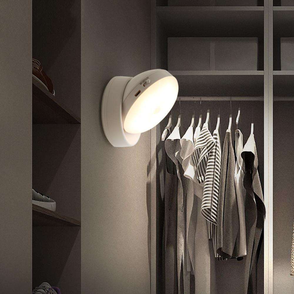 360° Rotary Motion Sensor LED Light – Cordless Night Lamp - QandCo - trending