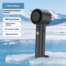 High-speed Ice Compress Handheld Portable Mini Rechargeable Fan