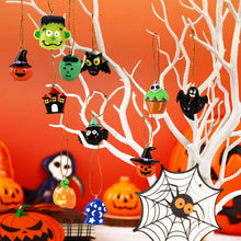 36PCS Mini Resin Halloween Ornaments | Hanging Tree Decorations & Charms