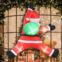 4.9 FT Inflatable Santa Claus | Hanging Christmas Decoration with LED Lights