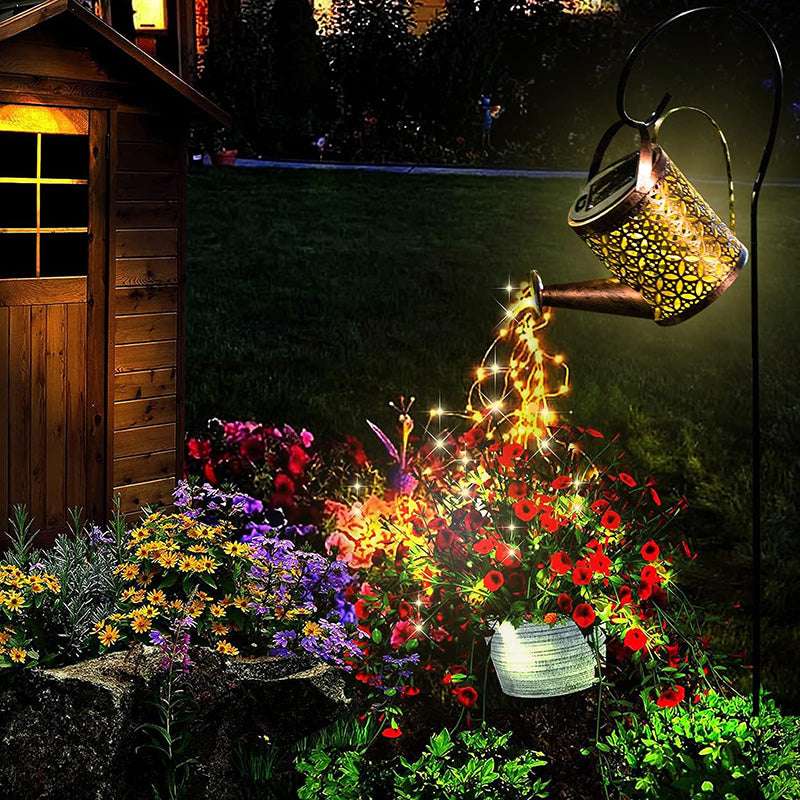 2PCS Solar Watering Can String Lights – Outdoor Garden Decor - QandCo - trending