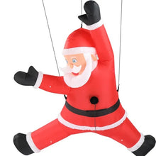 4.9 FT Inflatable Santa Claus | Hanging Christmas Decoration with LED Lights