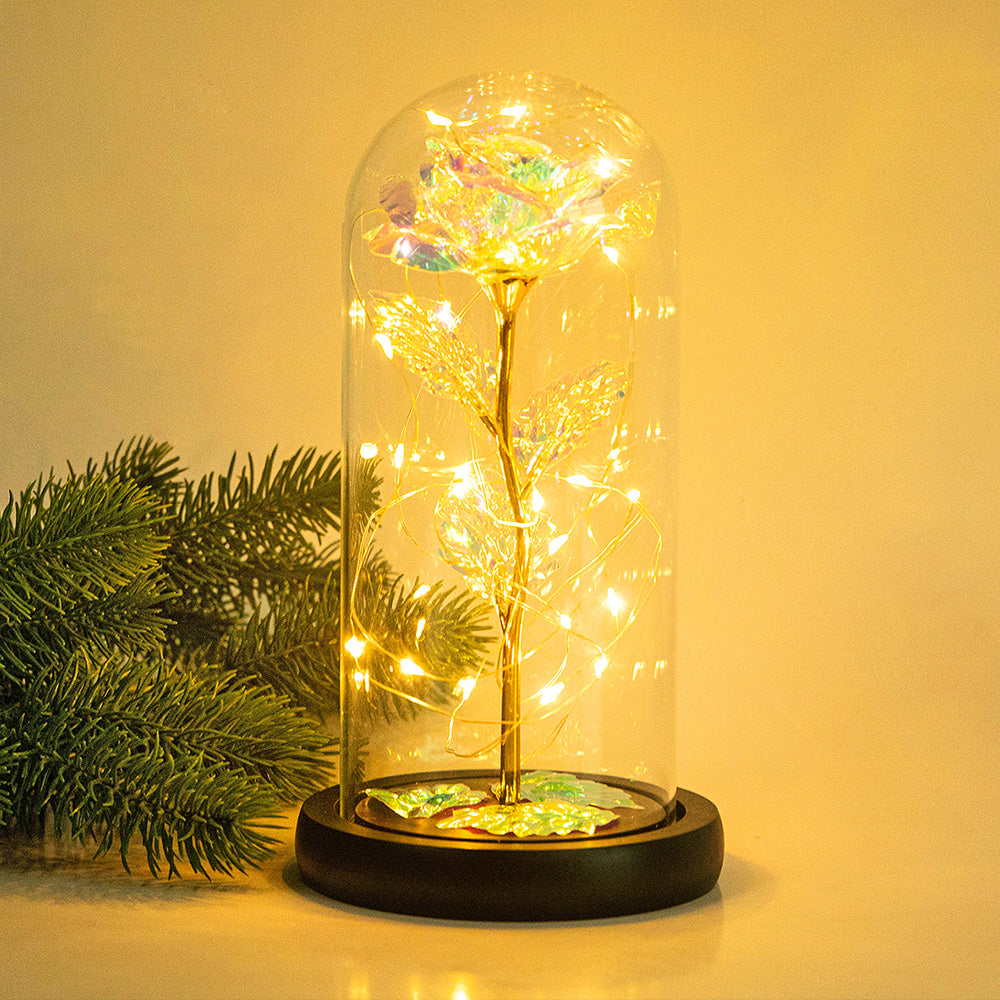 Simulation Rose LED Night Light – Romantic Home Décor Gift Color - QandCo - trending