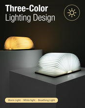 LumaBook™: Glow-In-The-Dark Folding Book Lamp | USB Rechargeable LED Light | Creative Book-Shaped Night Light