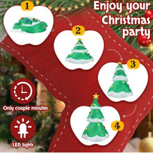 6.9 FT Lighted Christmas Inflatable Tree | Blow Up Yard Decoration with Built-in LED Lights for Holiday Party & Outdoor Lawn Decor