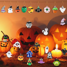 36PCS Mini Resin Halloween Ornaments | Hanging Tree Decorations & Charms