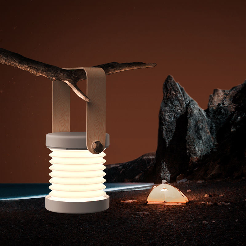 Foldable LED Reading Lamp | USB Rechargeable Dimmable Touch-Control Night Light