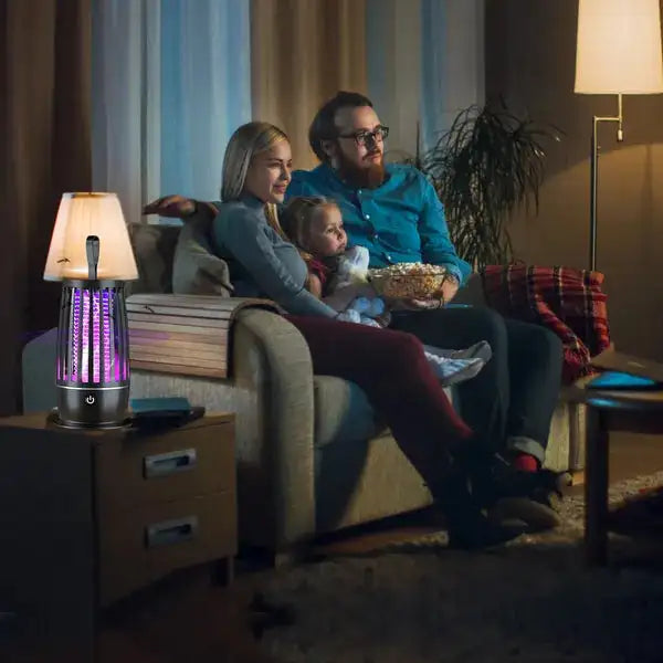 Rechargeable Mosquito Killer Lamp – UV Bug Zapper Night Light - QandCo - trending - new - affordable - light - lighting - fashion - modren