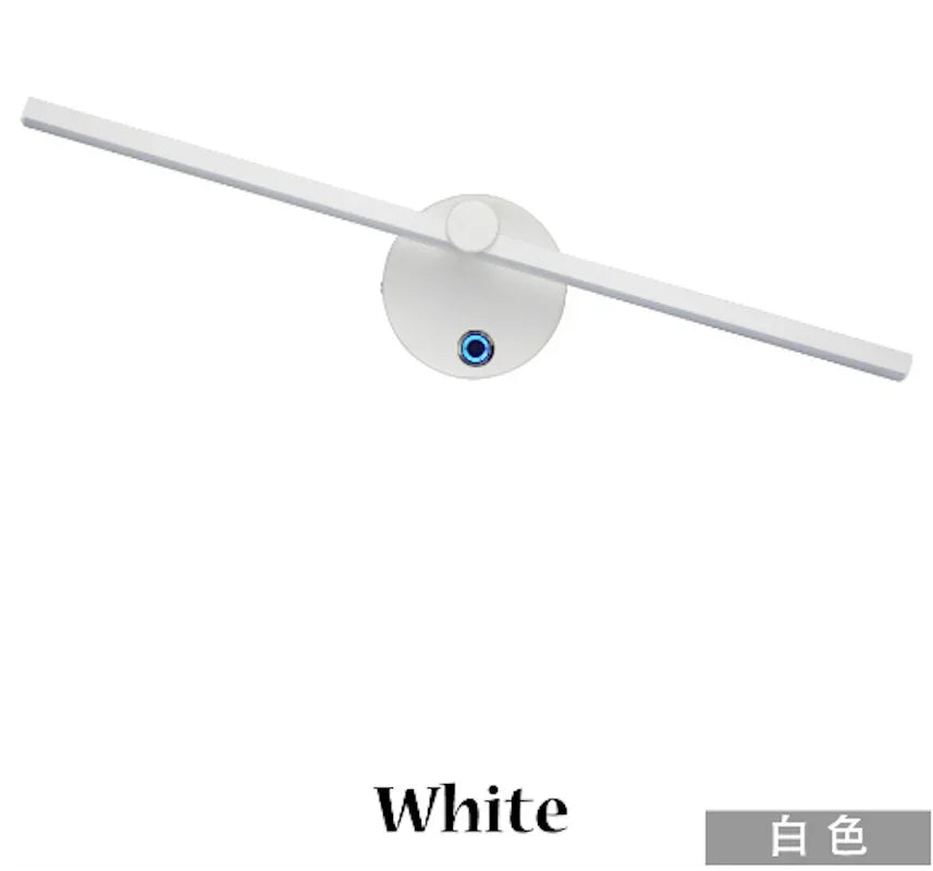 Linear LED Wall Lamp with Switch – 300° Rotatable Nordic Minimalist Wall Light (41 cm)
