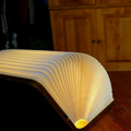 LumaBook™ Foldable Book Lamp – Wireless Rechargeable LED Ambient Light - QandCo - trending