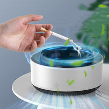 Portable Smoke Removal Air Purifier Ashtray | Automatic Anion Purification Car Ashtray for Odour & Smoke Control