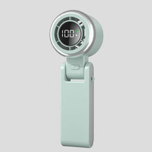 Handheld High-speed Mini Little Fan Foldable Handheld Digital Display Fan