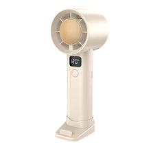 High-Speed Handheld Turbo Fan | Portable USB Rechargeable Fan with Intelligent Digital Display