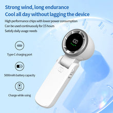 Outdoor Halter Portable Turbine Handheld Mini Little Fan