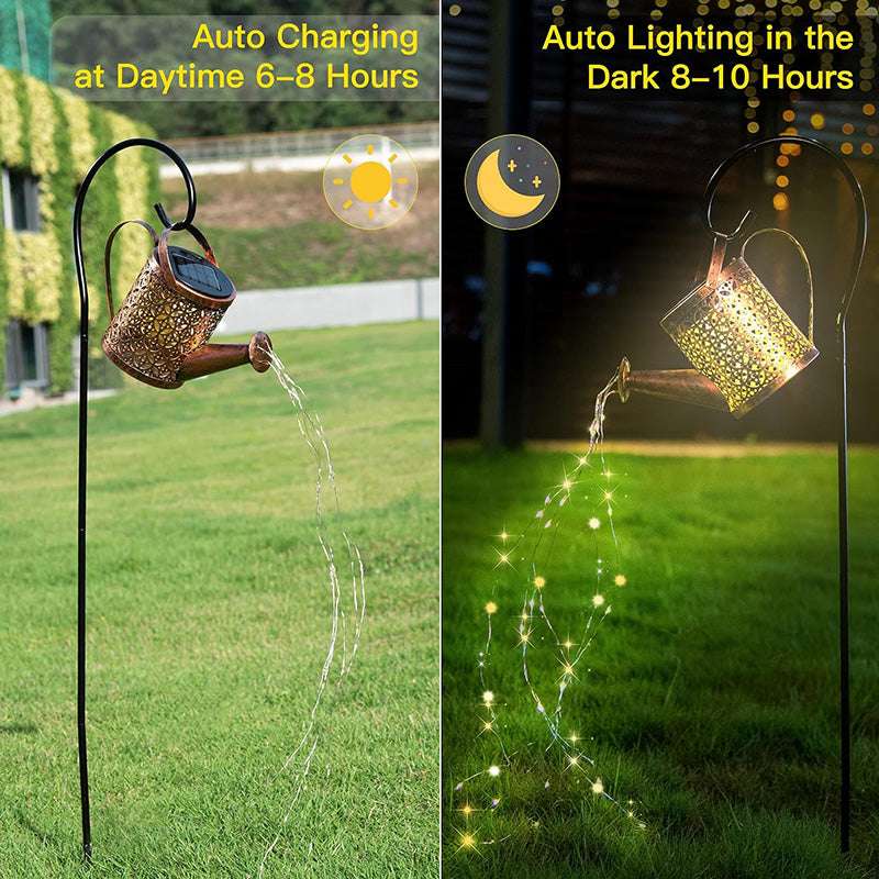 2PCS Solar Watering Can String Lights – Outdoor Garden Decor - QandCo - trending